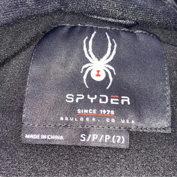 Spyder Coat Girls Size Small 7 Long puffer Fleece Lined NWT * - Picture 3 of 6